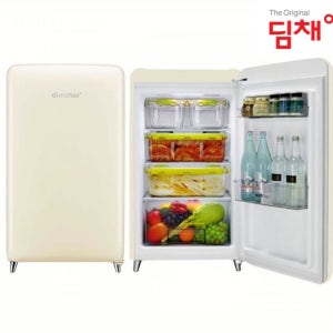딤채 100L 쁘띠 소형김치냉장고 투명용기 4개 WDS10KTACCF