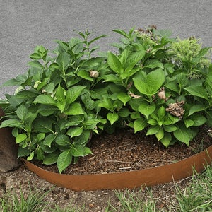 코르텐강 잔디엣지 철제 감성 화단 경계 106cm x 16cm 10개세트