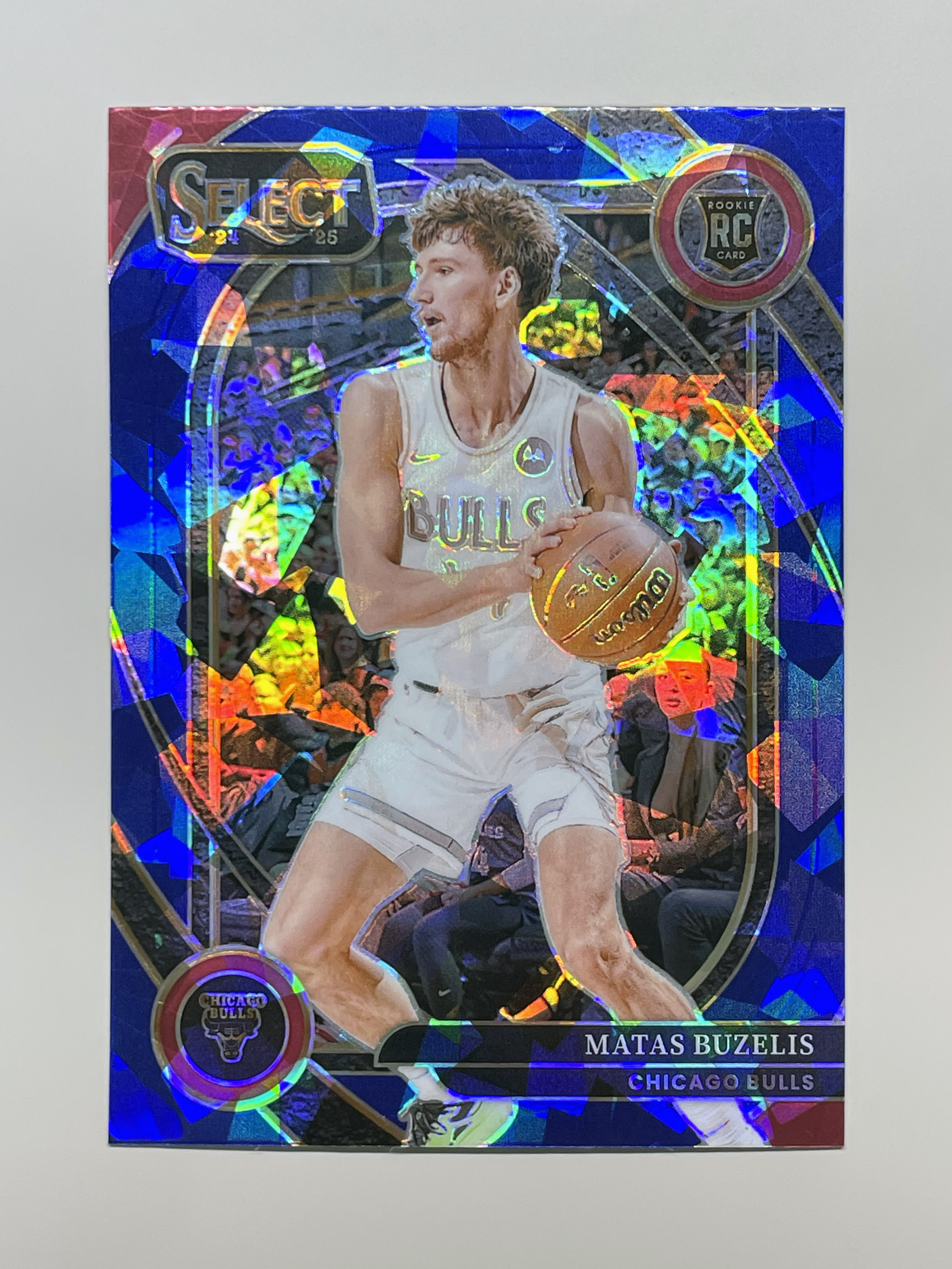 24-25 Select 277 Courtside Blue Cracked Ice RC 마타스 부젤리스