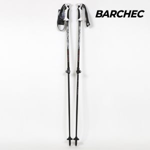 바첵 길이조절 스키 폴 블랙