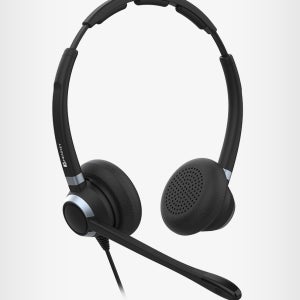 KJ420D USB헤드셋 PC 인강용 상담원 AI ENC MIC 스마트폰C타입 CS용