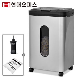 현대오피스 250매 자동급지 문서세단기 PK-250AF 30L 대형 파쇄기 세절기