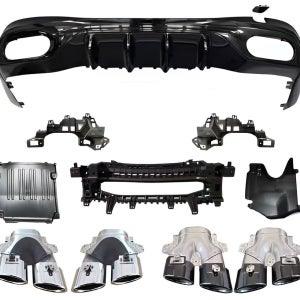 [DGI]벤츠 C236 A236 CLE53AMG 리어디퓨져 세트