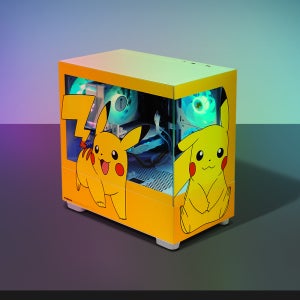 주연테크 포켓몬스터 PC 인텔 코어 울트라5 225F RTX 5070 TI 게이밍 컴퓨터 RAM 16GB SSD 512GB PKP225F57T-W 피카츄 데스크탑