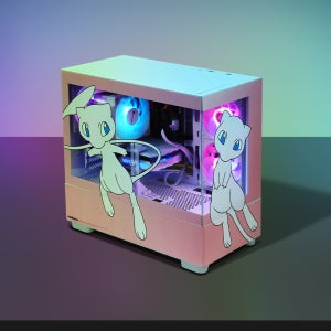 주연테크 포켓몬스터 PC 인텔 코어 울트라5 225F RTX 5070 TI 게이밍 컴퓨터 RAM 16GB SSD 512GB PKM225F57T-W 뮤 데스크탑