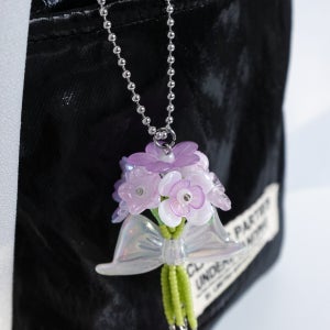 미니 꽃다발 키링 키홀더 우정템 졸업 선물