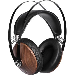 MEZE AUDIO 99 Classics Walnut Silver 우드 밀폐형 헤드폰 (오디오 애호가용 게이밍 팟캐스트 홈 오피스) 유선 오버이어 (마이크 및 자동 조절 헤드밴드