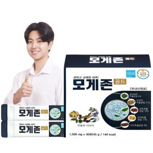 환절기 목건강 도라지 더덕 모과 곰보배추 고농축추출분말 모게존골드 45g, 1개