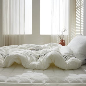 양면 극세사 두꺼운 겨울 이불 텐셀 모달100 알러지케어 차렵이불 SS