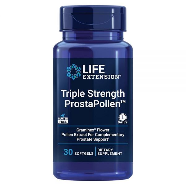 라이프익스텐션 트리플 스트렝스 <b>프로스타폴렌</b> 소프트젤 30정