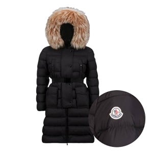 몽클레어 클로에여성롱패딩자켓브라운퍼 Moncler 1C51B02 68065 999 KHLOE