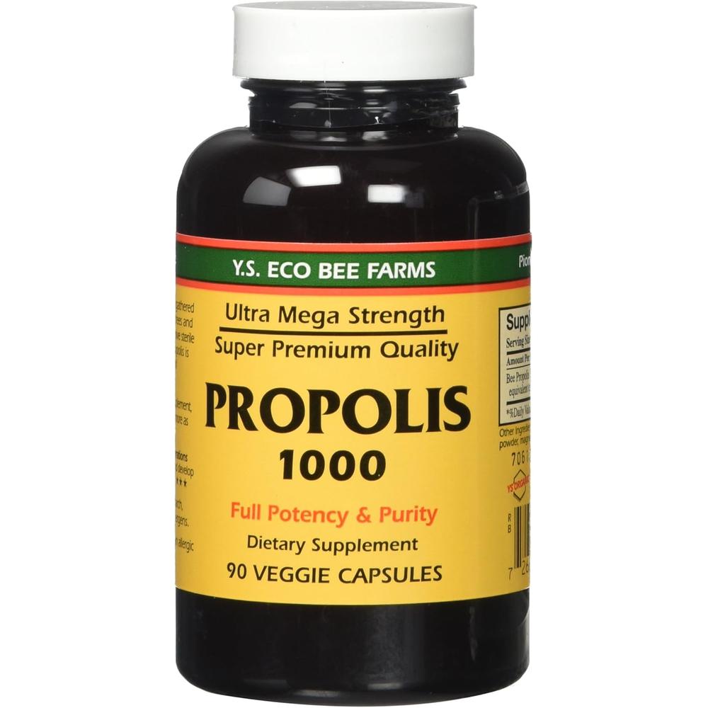<b>YS</b><b>에코비팜</b> 프로폴리스 생 미가공 1000mg 90정 90g