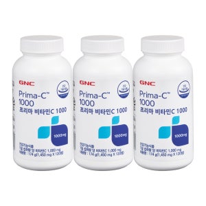 GNC 프리마 비타민 C 1000 (1,450mg 120정 120일분) 총4개월분,3개