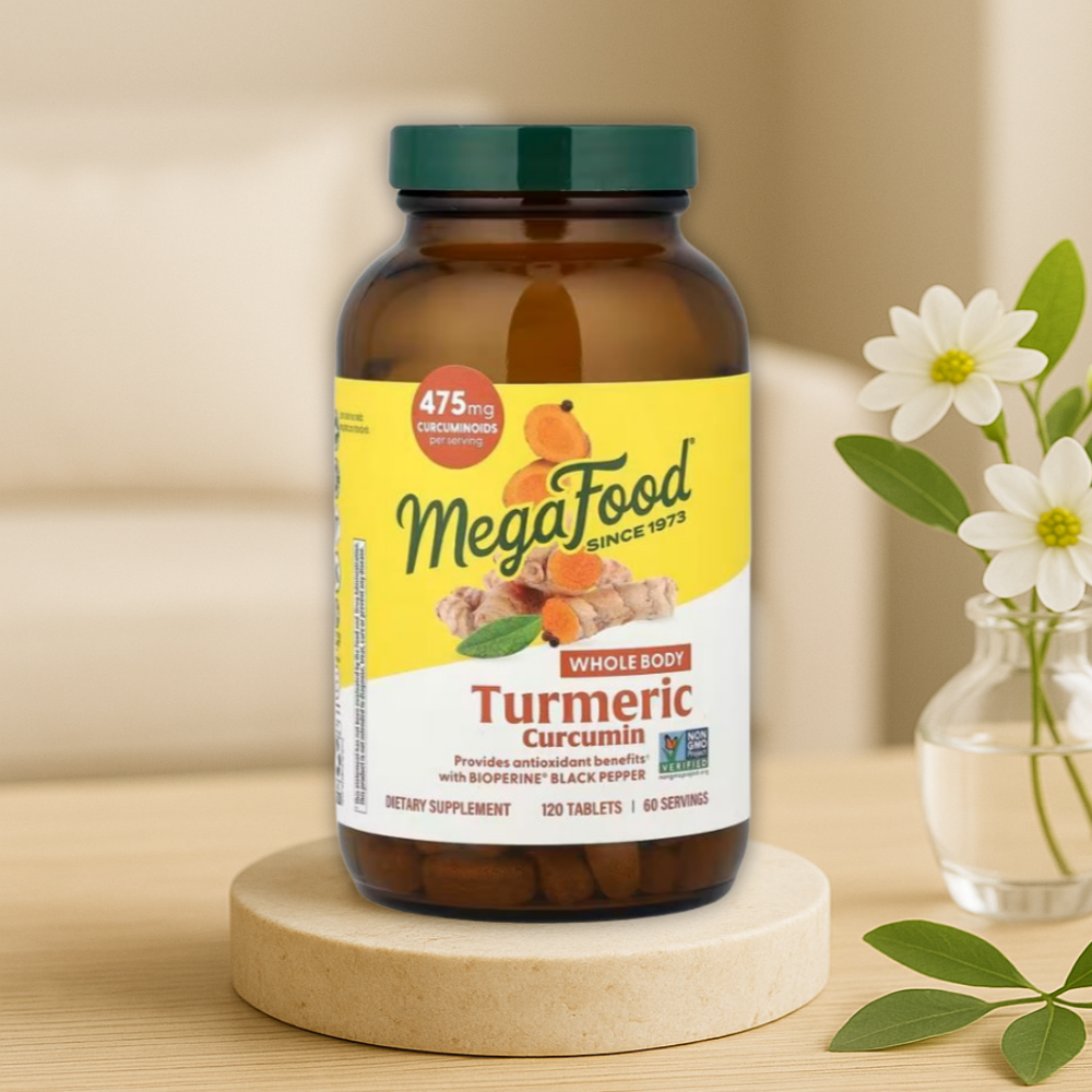 <b>메가푸드</b> 강황추출물 커큐민 홀바디 포뮬러 120정, 1개
