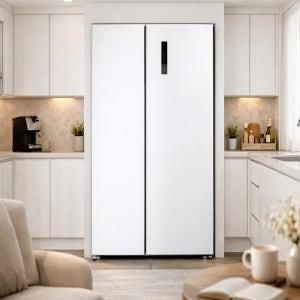 캐리어 2도어 양문형 냉장고 525L 화이트 MRNS525WPM1