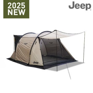 지프 25년형 배럭 카 쉘터 차박 차량 도킹텐트