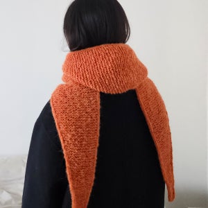 DIY키트 쁘띠니트 소피후드 S~L사이즈 대바늘뜨기 바라클라바 스카프 패키지 대체실 무스알파카모헤어 PetiteKnit