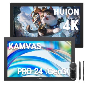 휴이온 액정 타블렛 24인치 KAMVAS Pro 24 (Gen3) 4K UHD 휴이온코리아