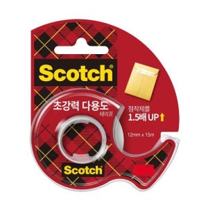 한국쓰리엠 스카치테이프(다용도) SH1215D (12mmx15M) 12EA