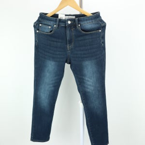 BA 남자 겨울 두꺼운 본딩 기모 스판 밴딩 슬림핏 청바지