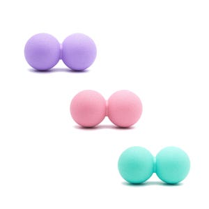 지압 안마 요가 땅콩 마사지볼 11cm 경락 지압 근육 이완 근막