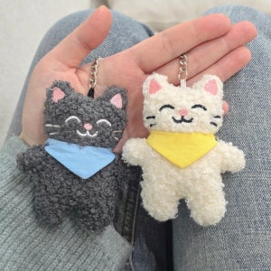 복동이 인형 키링 2종 미니 고양이 인형 키링