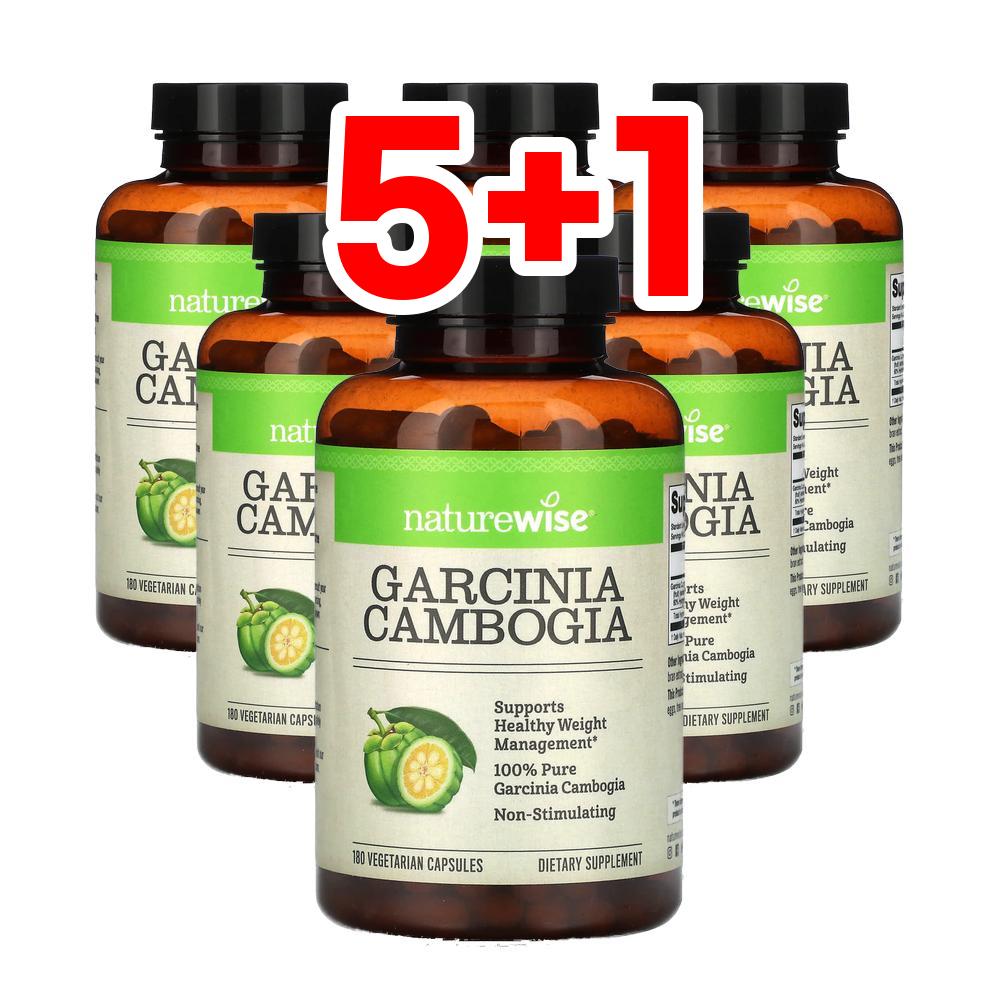 [5+1] 네이처와이즈 가르니시아 캄보지아 180정