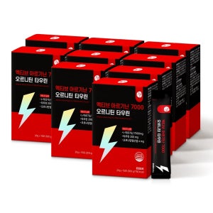 올바른 액티브 아르기닌 7000 오르니틴 타우린 15포, 9개