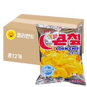 크라운 콘칩 124g X 12개 (1BOX)
