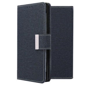 다이어리 지갑 케이스 시크릿 네이비, LG X6 2019