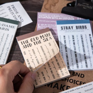 오만과 편견 빈티지 다꾸 조각 스티커 7A2