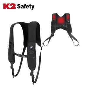 케이투세이프티 발열 서스펜더 발열조끼 열조끼 배터리포함 보온성 방한 온열 열선