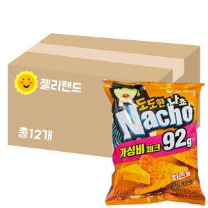 오리온 도도한 나쵸 치즈맛 92g X 12개 (1BOX)