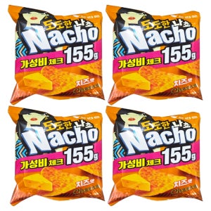 오리온 도도한 나쵸 치즈맛 155g X 4개