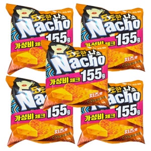 오리온 도도한 나쵸 치즈맛 155g X 5개