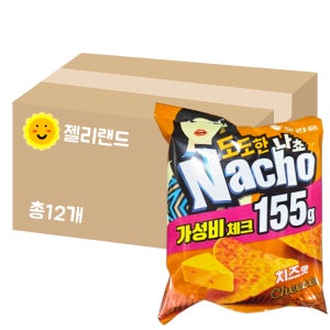 오리온 도도한 나쵸 치즈맛 155g X 12개 (1BOX)