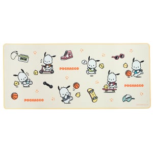 산리오캐릭터즈 마우스 장패드 대형 데스크매트 900x400x4mm 포차코, 90x40cm