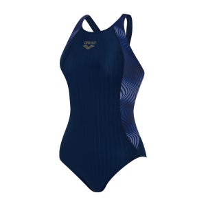 아레나 여자원피스 레이서백 A5BL1PL02NVY 여성수영복
