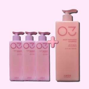 아모스 실키 래디언스 샴푸 대용량 기획 2500g (본품500 X3개 +추가1000)