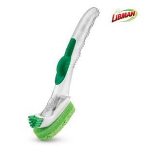 리브만 01132 부드러운 버블 스틱 & 솔 주방 설거지 세제 스펀지 솔 수세미 식기 초벌