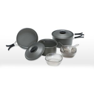 제드 에코하드쿡 34인용 경질 코펠 세트 캠핑 가족용 취사도구