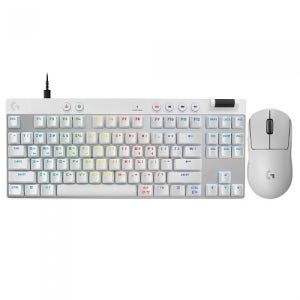 로지텍 G PRO X SUPERLIGHT 2 + PRO X TKL RAPID 키보드 마우스 세트 (화이트) / M