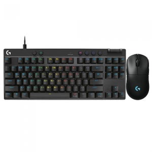 로지텍 G PRO 2 LIGHTSPEED + PRO X TKL RAPID 키보드 마우스 세트 (블랙) / M