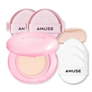 어뮤즈 듀 파워 비건 쿠션 본품+리필x2개, 01 퓨어, 15g