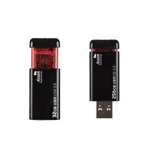 액센 클릭형 U301 USB3.0 메모리 유에스비 각인 512GB