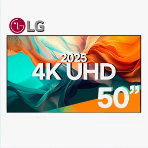 LG전자 2025 최신형 LED UHD 4K TV 125cm(50인치) 50UA7500수도권스탠드