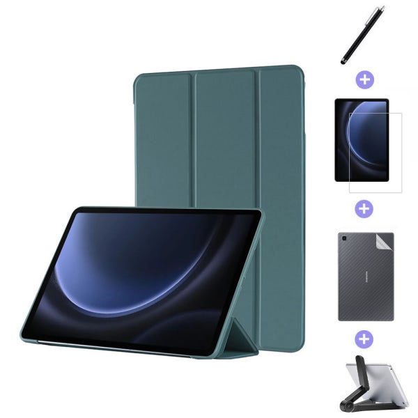아자케이스 갤럭시탭A11+플러스 11인치 TPU 스마트 북커버 케이스 A9+공용 SM-X230/236