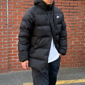 나이키 롱패딩 써마핏 프리마로프트 윈드러너 스우시 파카
