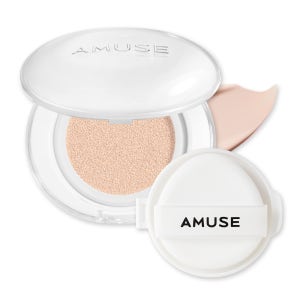 어뮤즈 세라믹 스킨 퍼펙터 쿠션 본품+리필, 01 포슬린, 15g