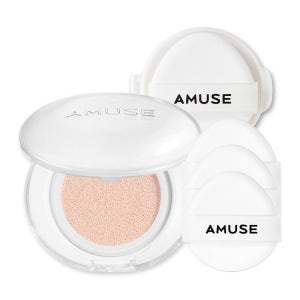 어뮤즈 세라믹 스킨 퍼펙터 쿠션 본품+리필, 1.5 내추럴, 15g